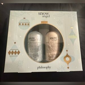 Philosophy Snow Angel Body Wash Set - Blue and Cream